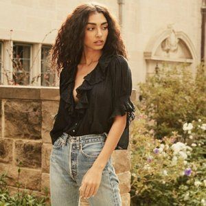 Doen Mina Top XS Sold Out Black